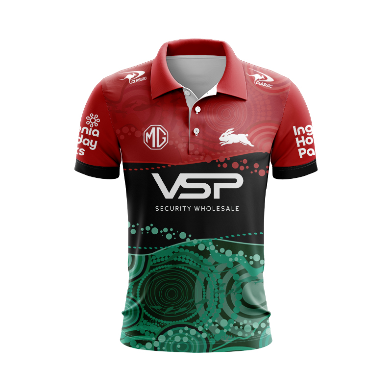 NRL South Sydney Rabbitohs 2024 Captains Run Polo Shirt