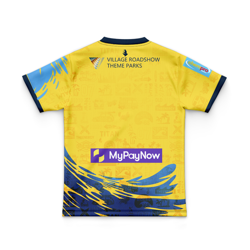 Kid's NRL Gold Coast Titans 2024 City Jersey