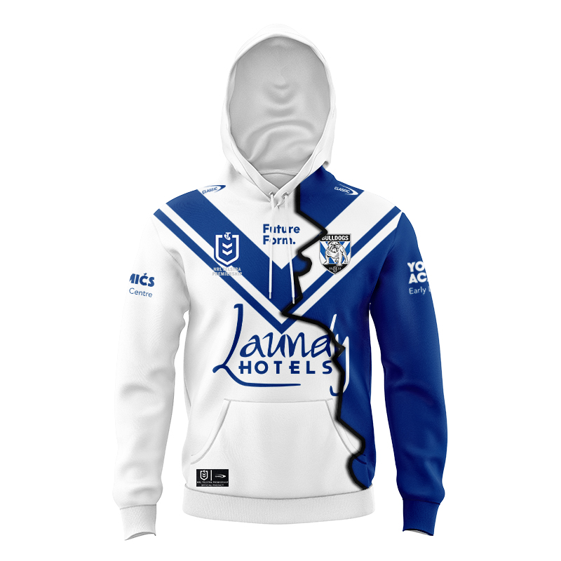 Kid's NRL Canterbury-Bankstown Bulldogs 2024 Mix Hoodie
