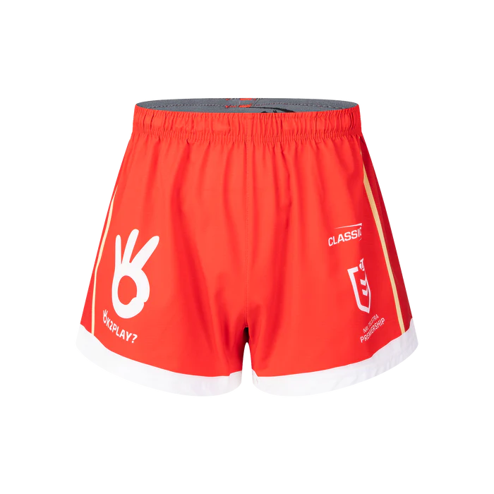 NRL Dolphins 2025 Mens Home Shorts
