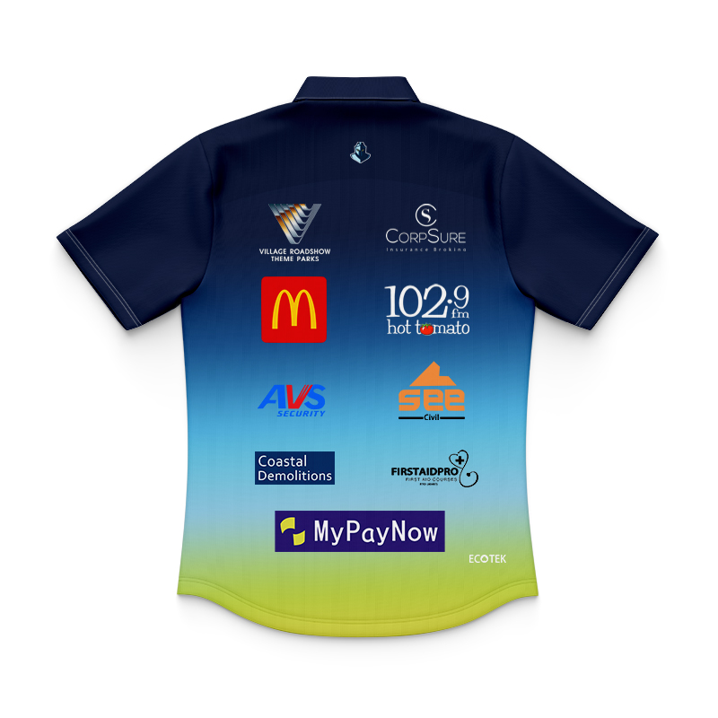 Kid's NRL Gold Coast Titans 2024 Coaches Polo Shirt