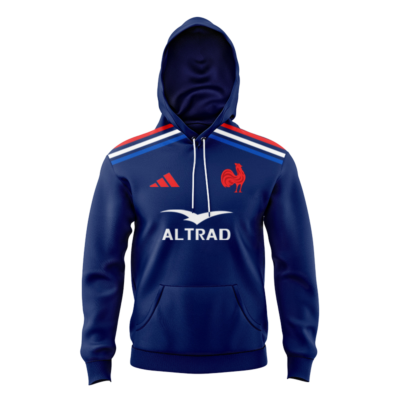 Kid's France Rugby 2024/25 Home Hoodie