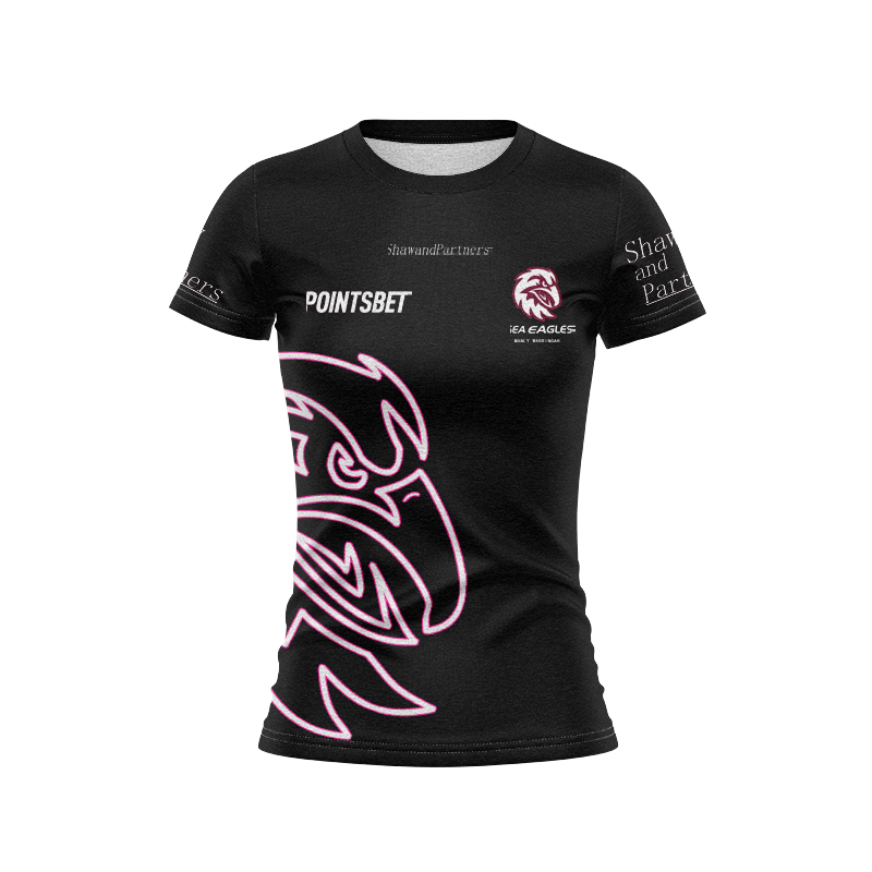 Women's NRL Manly Warringah Sea Eagles 2024 Black Warm Up Jersey