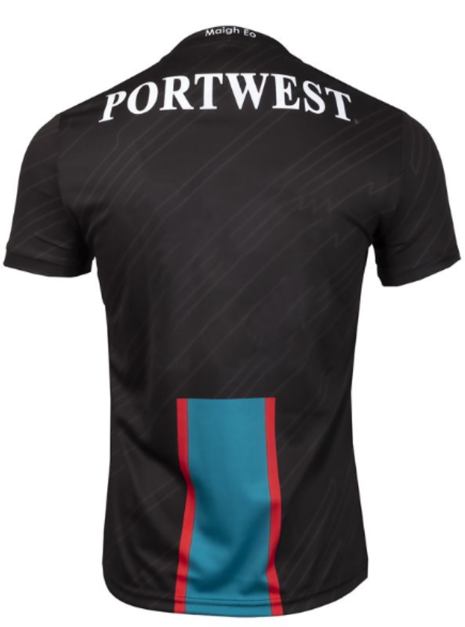 Men's Mayo GAA 2 Stripe 2021-22 Away Jersey