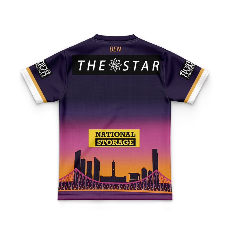 Kid's NRL Brisbane Broncos 2023 Alternate Jersey