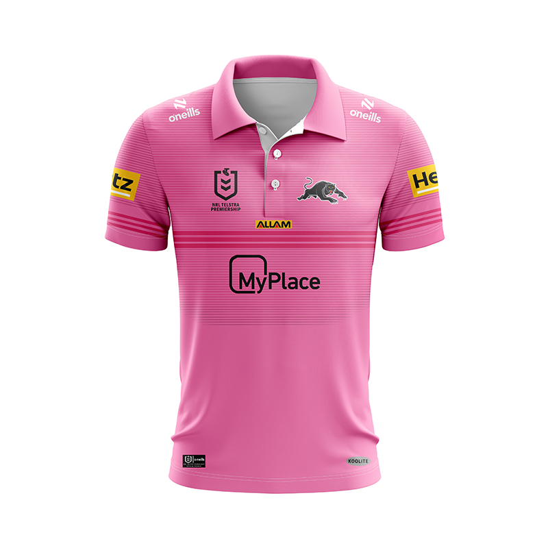 NRL Penrith Panthers 2024 Away Polo Shirt