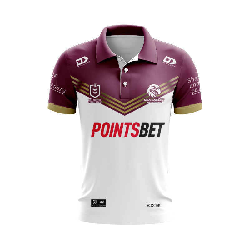 NRL Manly Warringah Sea Eagles 2024 ANZAC Polo Shirt