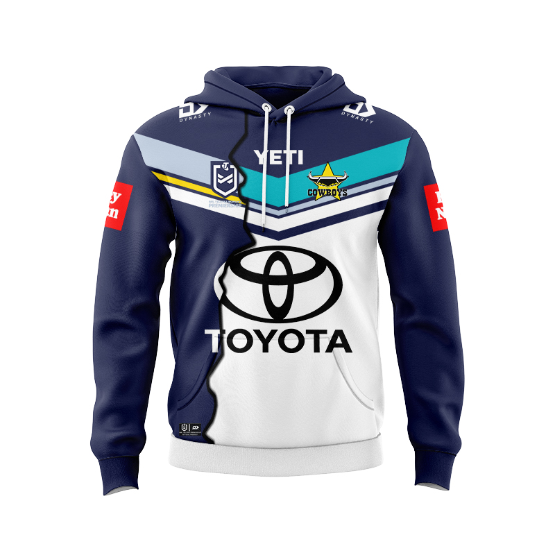 NRLW North Queensland Cowboys 2024 Mix Hoodie
