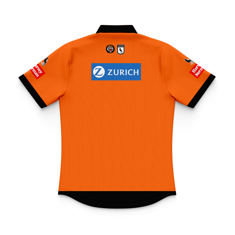 Kid's NRL Wests Tigers 2024 Away Polo Shirt