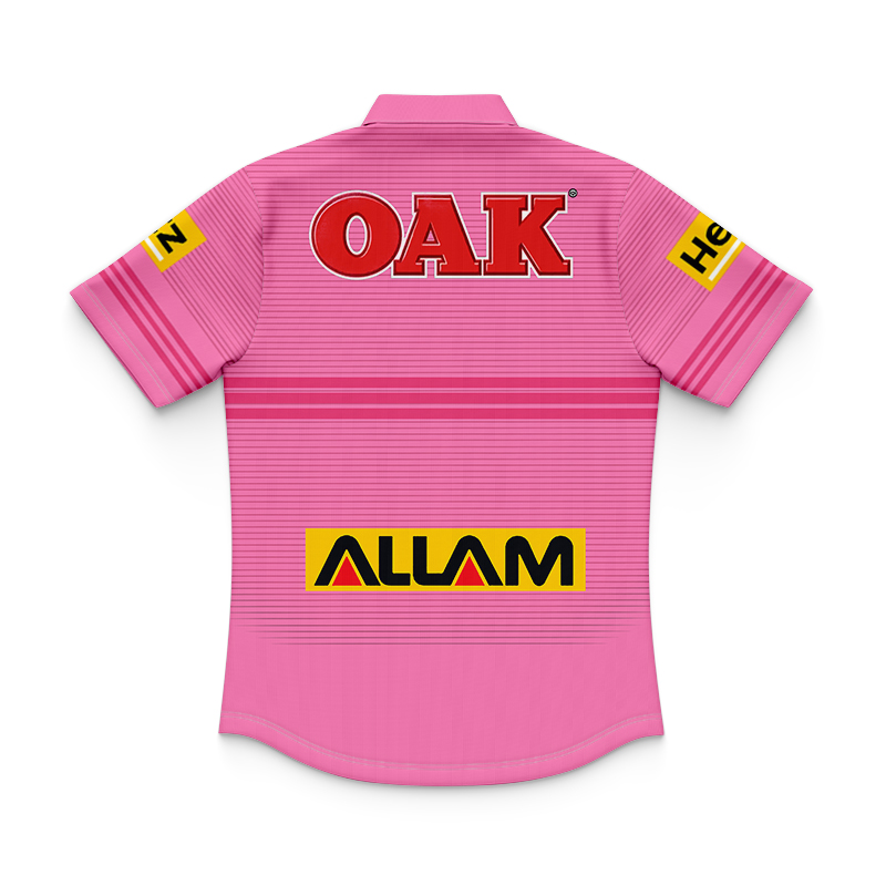 Kid's NRL Penrith Panthers 2024 Away Polo Shirt