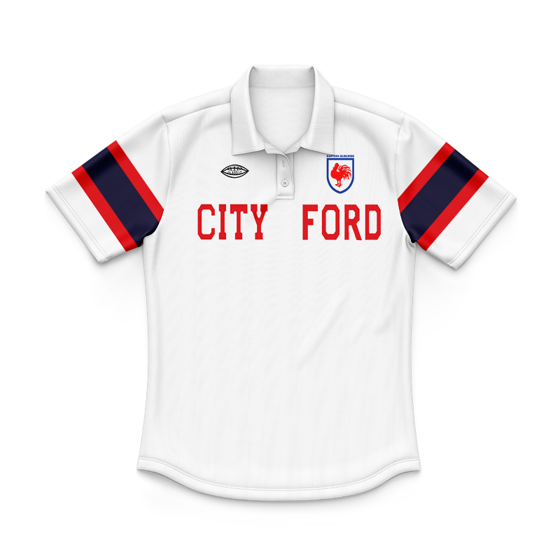 Kid's NRL Sydney Roosters 1982 Retro Polo Shirt