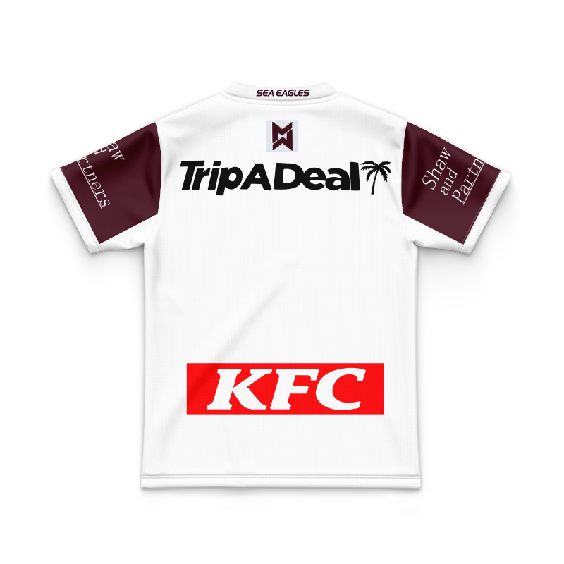Kid's NRL Manly Warringah Sea Eagles 2024 Away Jersey