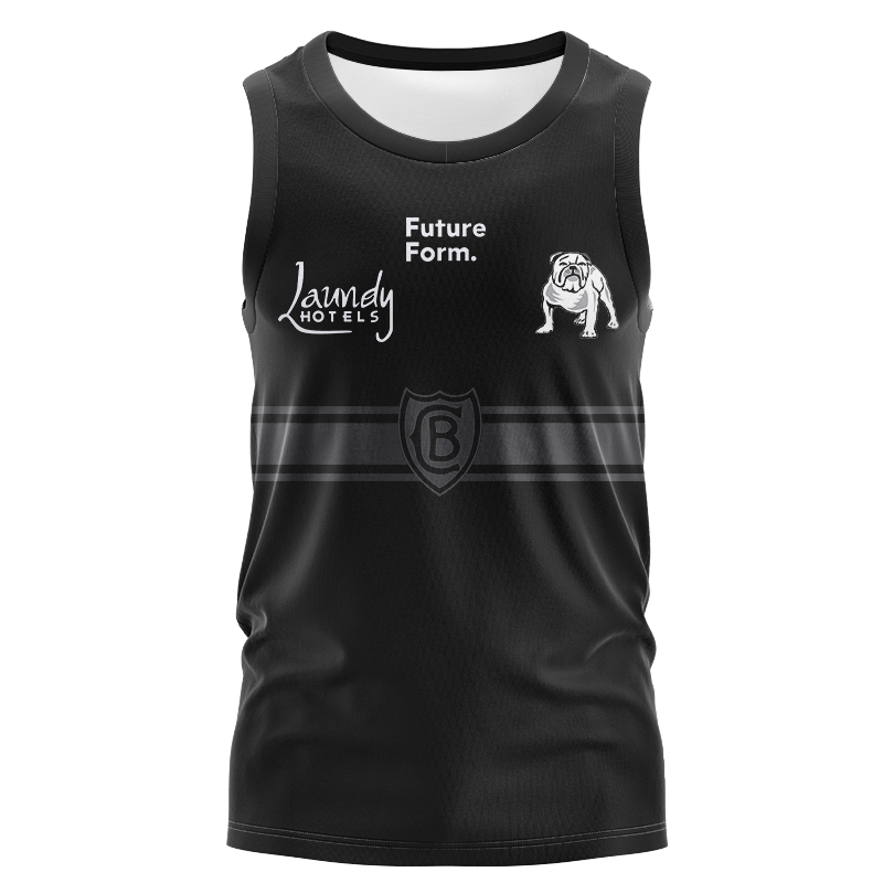 NRL Canterbury-Bankstown Bulldogs 2024 Captains Run Singlet