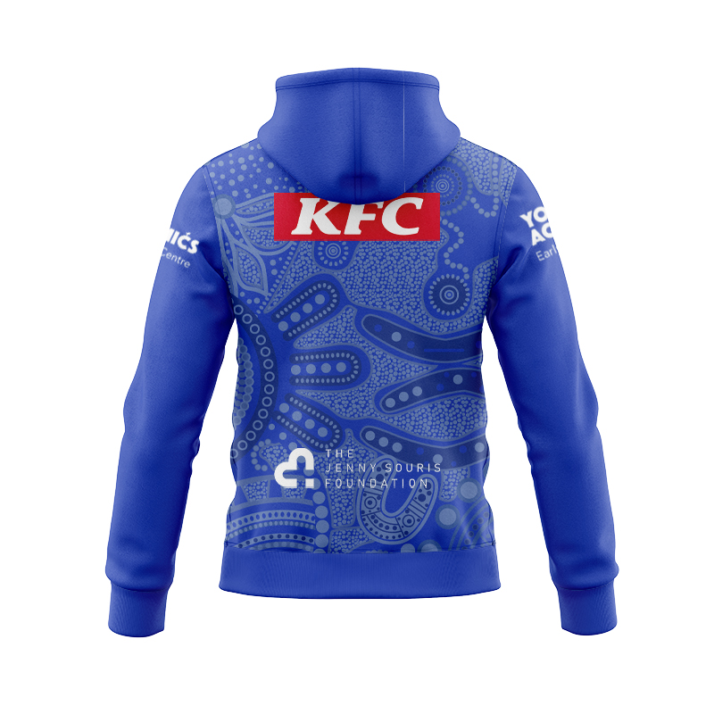 NRL Canterbury-Bankstown Bulldogs 2024 Indigenous Zipper Hoodie