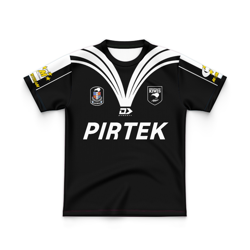 Kid's New Zealand Kiwis 2024 Home Jersey