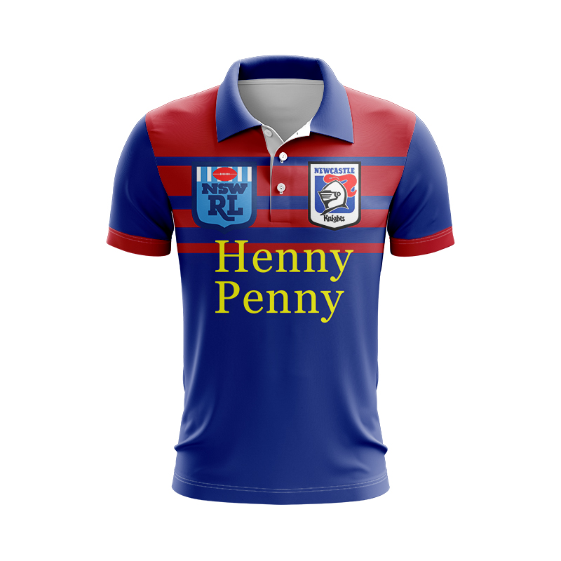 NRL Newcastle Knights 1988 Retro Polo Shirt