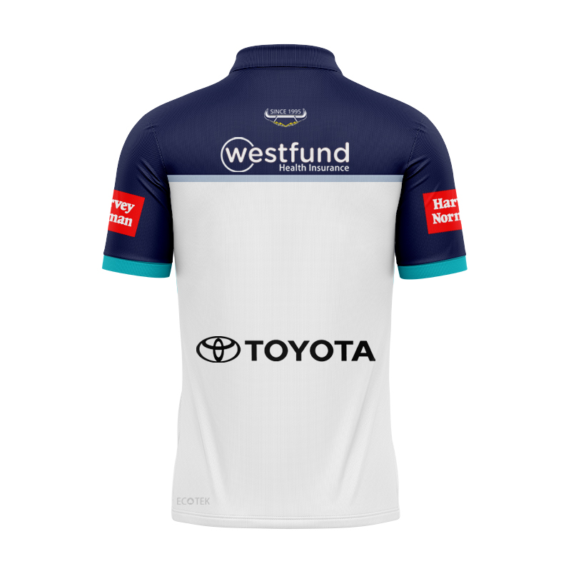 NRLW North Queensland Cowboys 2024 Away Polo Shirt