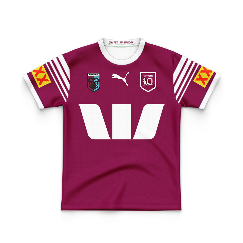Kid's QLD Maroons State of Origin 2024 Home Jersey