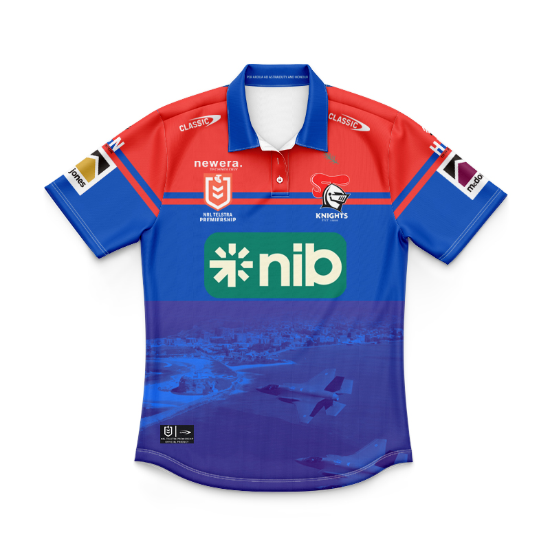 Kid's Newcastle Knights 2024 Retail Commemorative Polo Shirt