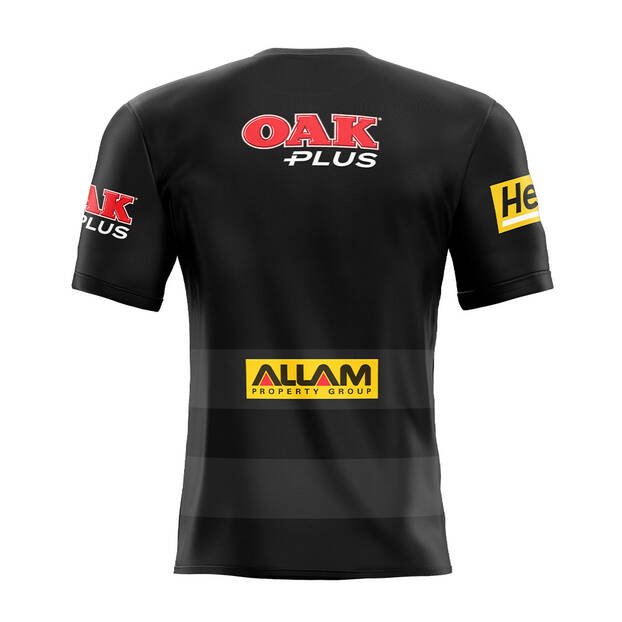 Kid's NRL Penrith Panthers 2025 Black Training Jersey