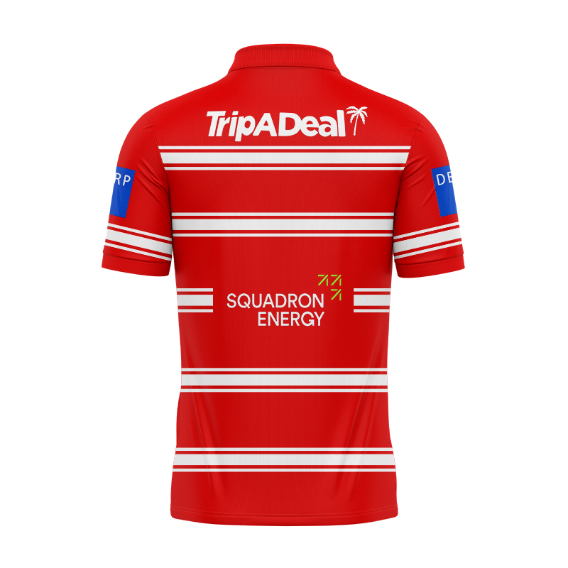 NRL St George Illawarra Dragons 2024 Away Polo Shirt