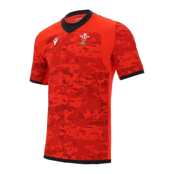 Wales Rugby 2020 Training Jersey Red