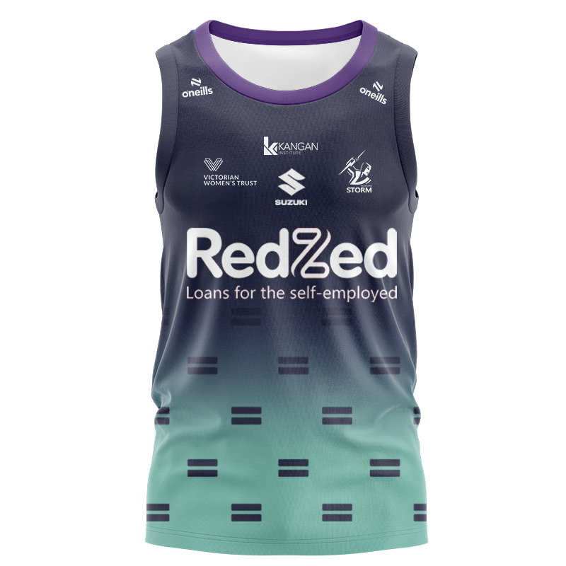 NRL Melbourne Storm 2024 WIL Singlet