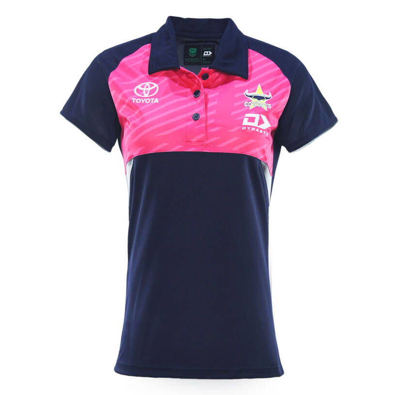Women's NRL North Queensland Cowboys 2025 Women in League Polo Shirt
