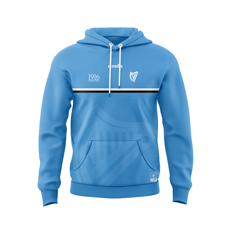 Men's Ireland GAA 1916 Commemoration Sky Blue Hoodie