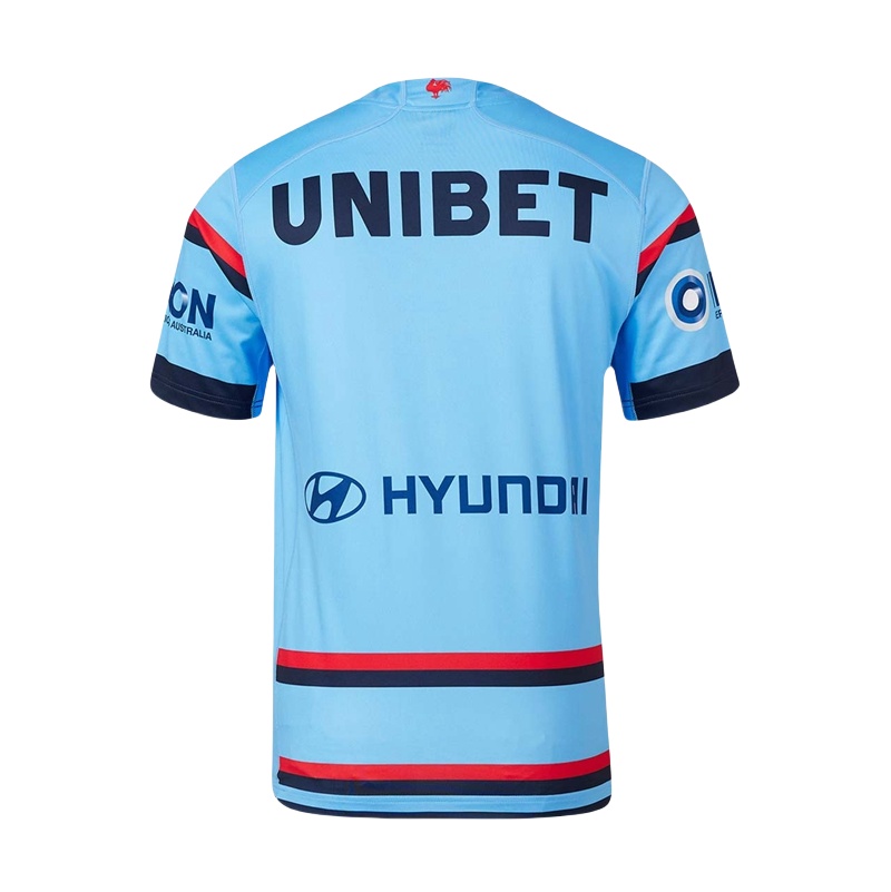 NRL Sydney Roosters 2024 Sky Blue Pro Training Jersey
