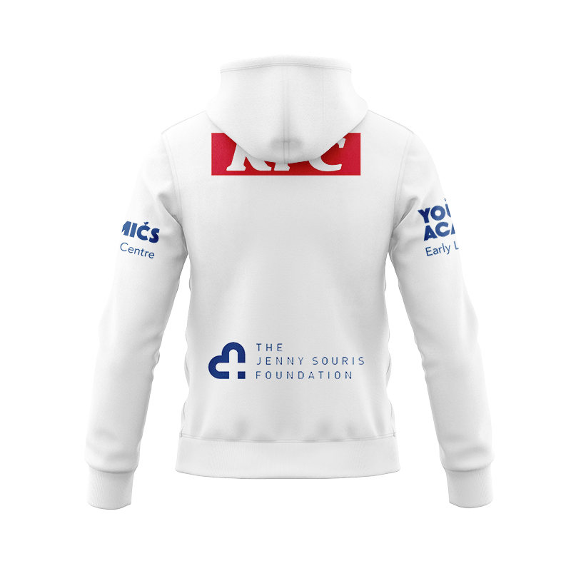 NRL Canterbury-Bankstown Bulldogs 2024 Home Zipper Hoodie