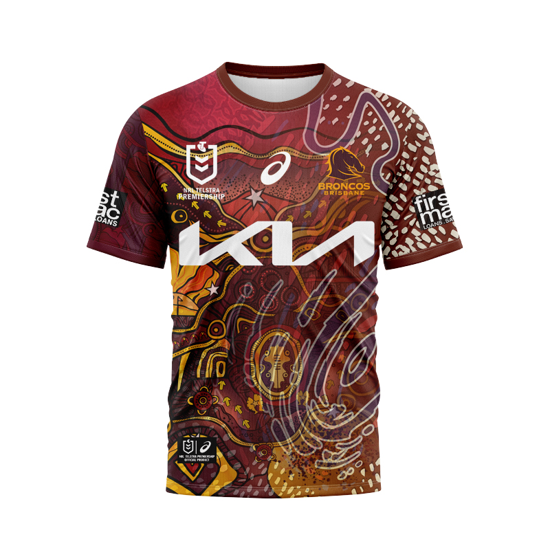 NRL Brisbane Broncos 2024 Indigenous Mix Jersey