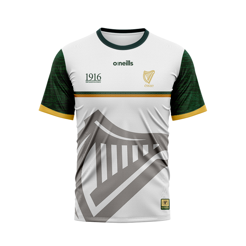 Men's GAA New 1916 Commemoration Player Fit Jersey White