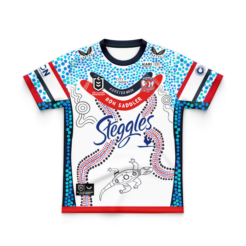 Kid's NRL Sydney Roosters 2024 Indigenous Jersey