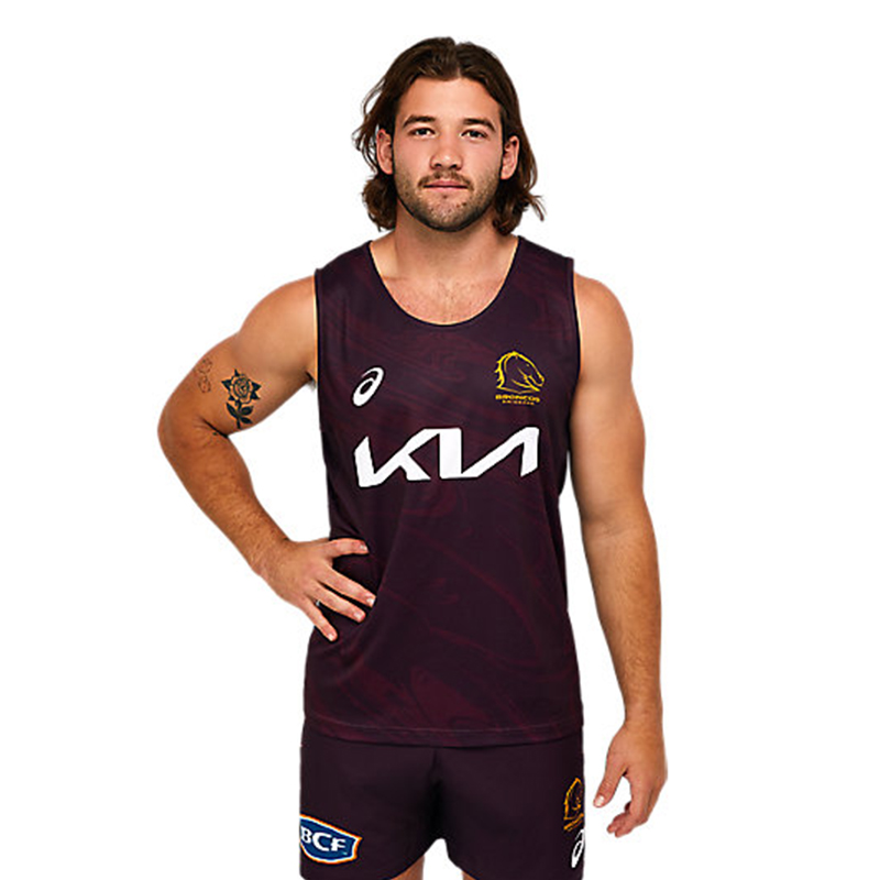 NRL Brisbane Broncos 2023 Training Singlet