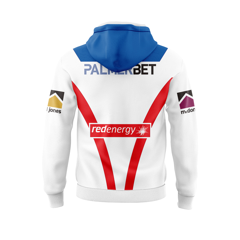 NRL Newcastle Knights 2024 Away Hoodie