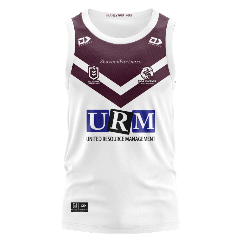 NRL Manly Warringah Sea Eagles 2025 Away Singlet