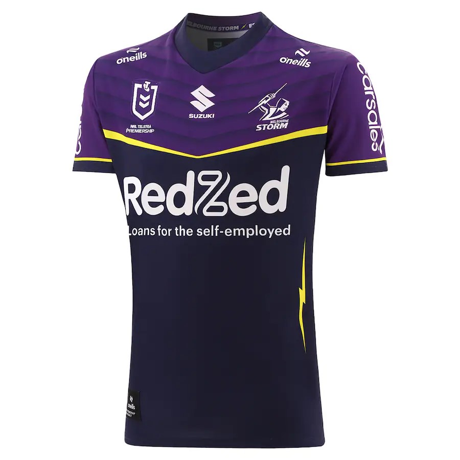 NRL Melbourne Storm 2025 Home Jersey