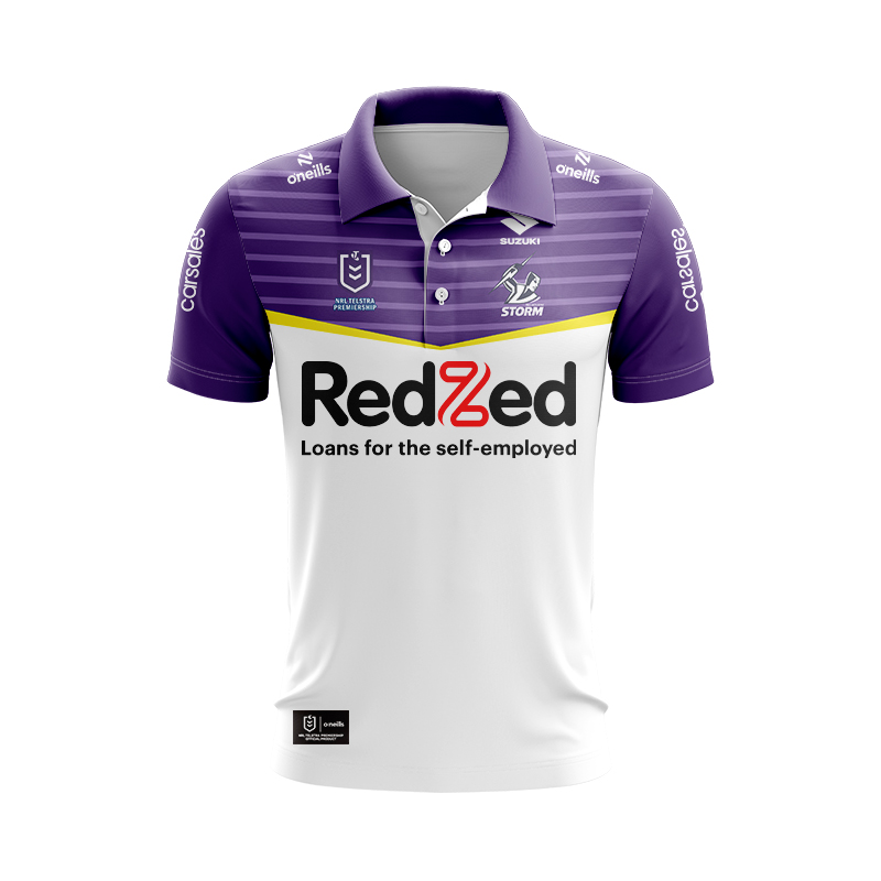 NRL Melbourne Storm 2024 Away Polo Shirt