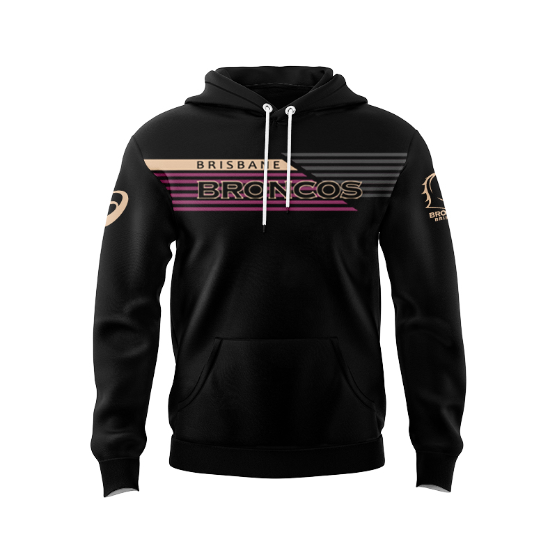 NRL Brisbane Broncos 2024 Travel Hoodie