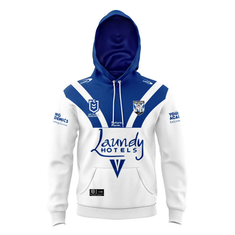 Kid's NRL Canterbury-Bankstown Bulldogs 2024 ANZAC Hoodie