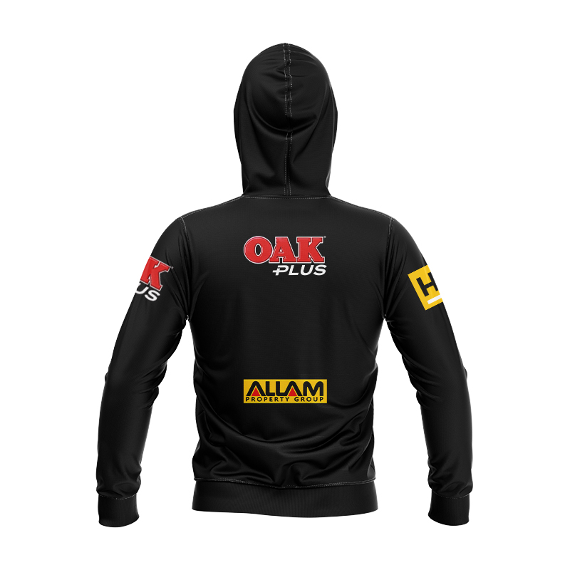 Kid's NRL Penrith Panthers 2025 Black Training Hoodie