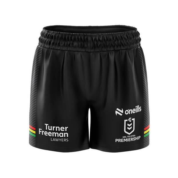 Kid's NRL Penrith Panthers 2025 Home Shorts