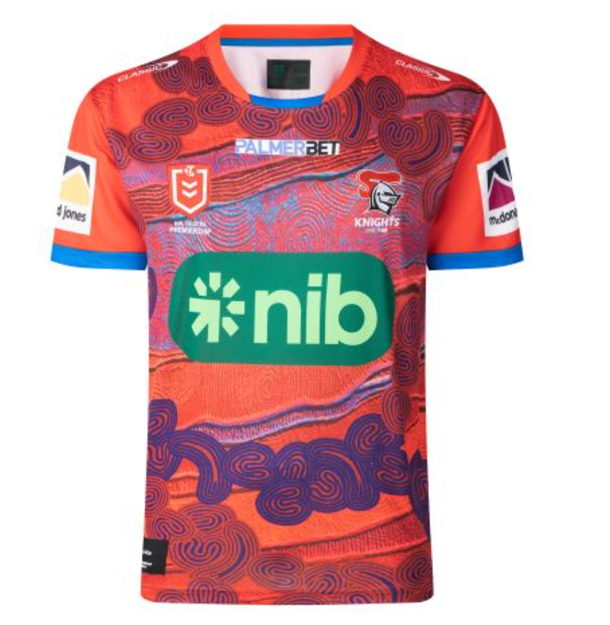 Newcastle Knights 2024 Retail Indigenous Jersey