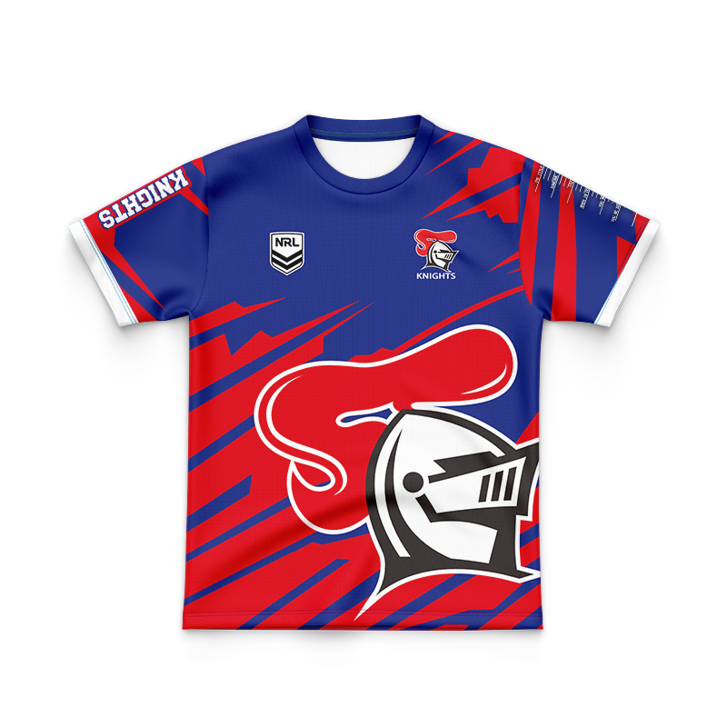 Kid's NRL Newcastle Knights 2024 'FISHFINDER' Jersey