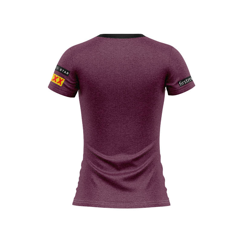 Women's NRL Brisbane Broncos 2024 Black Team Jersey