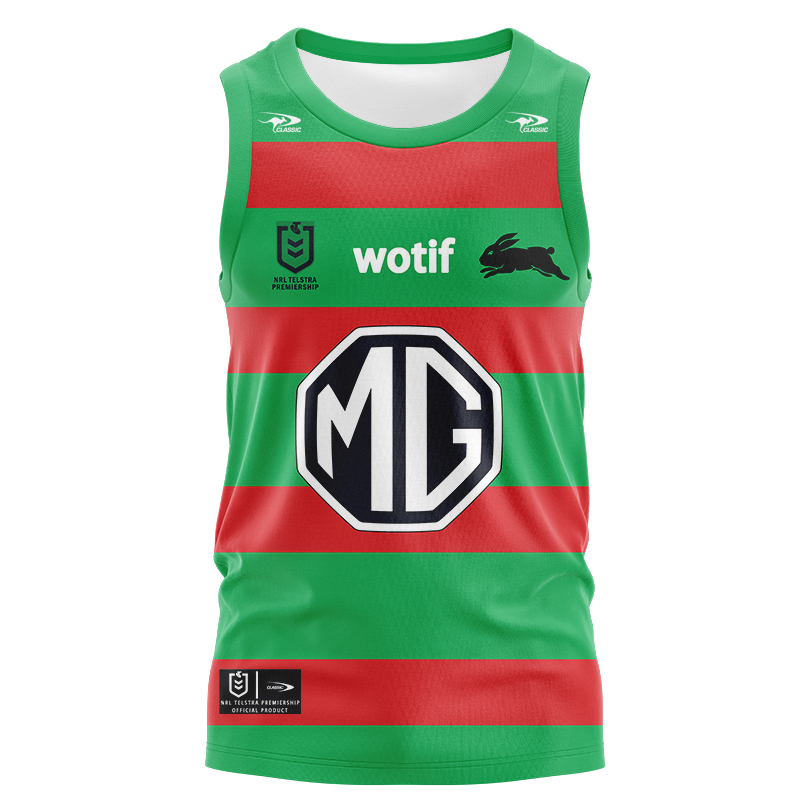NRL South Sydney Rabbitohs 2024 Home Singlet