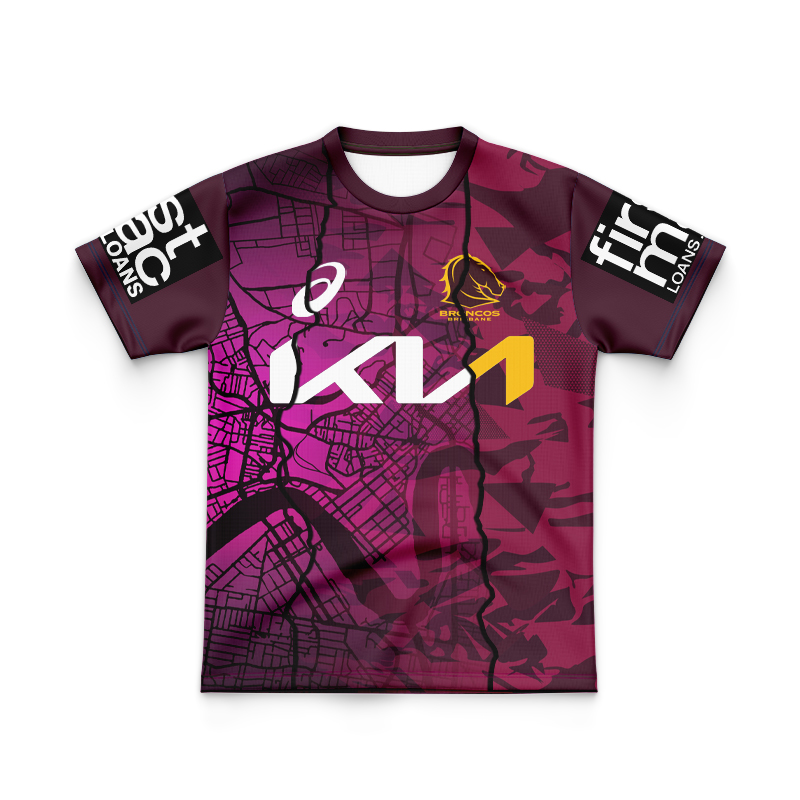 Kid's NRL Brisbane Broncos 2024 Alternate Mix Jersey