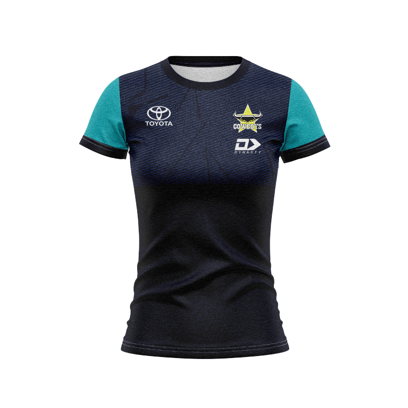 Women's NRLW North Queensland Cowboys 2024 Media Jersey