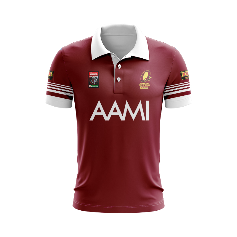 QLD Maroons 2006 Retro Polo Shirt